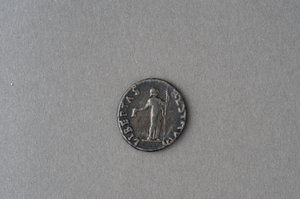 Denarius van Vitellius door Roman